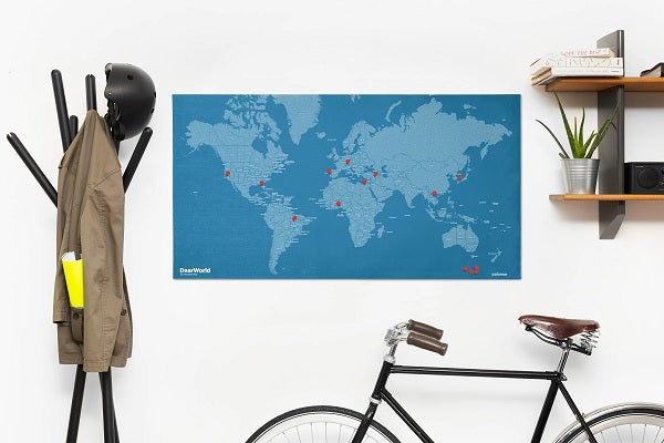Pinnable Map By Countries (Standard)