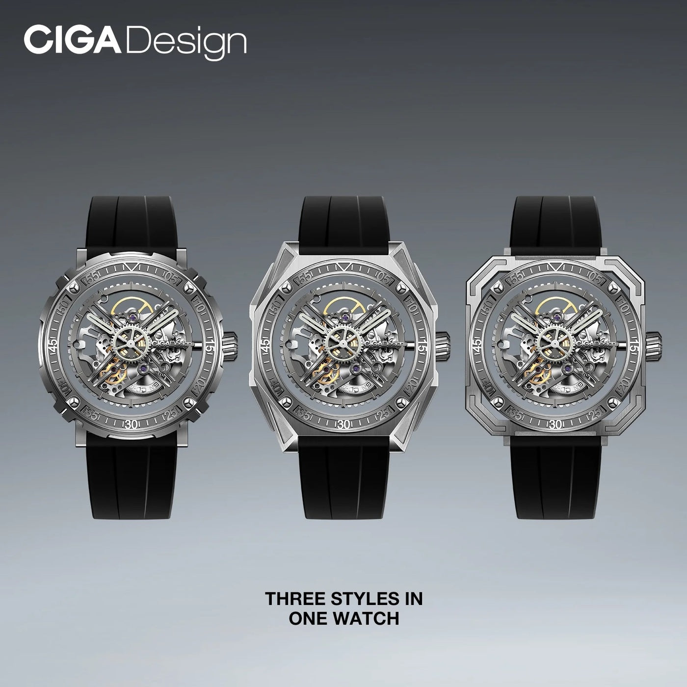 M Series Set Watch (Titanium)