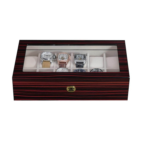 12 Slots Wooden Watch Box