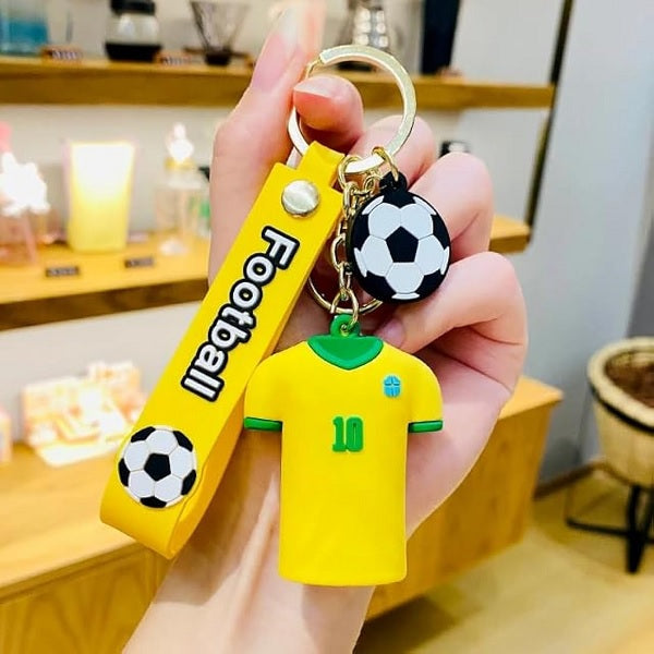 Neymar Yellow Jersey Keychain