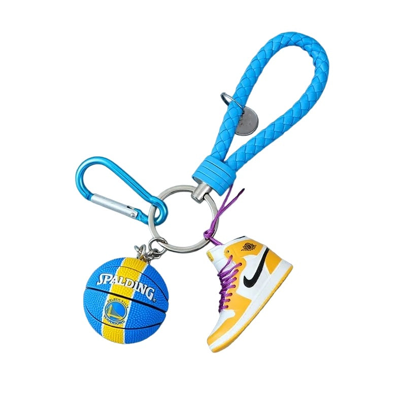 GSW Ball Keychain set