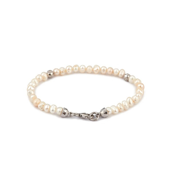 Pearl Bracelet in Silver