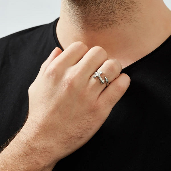 Sword Ring in Silver