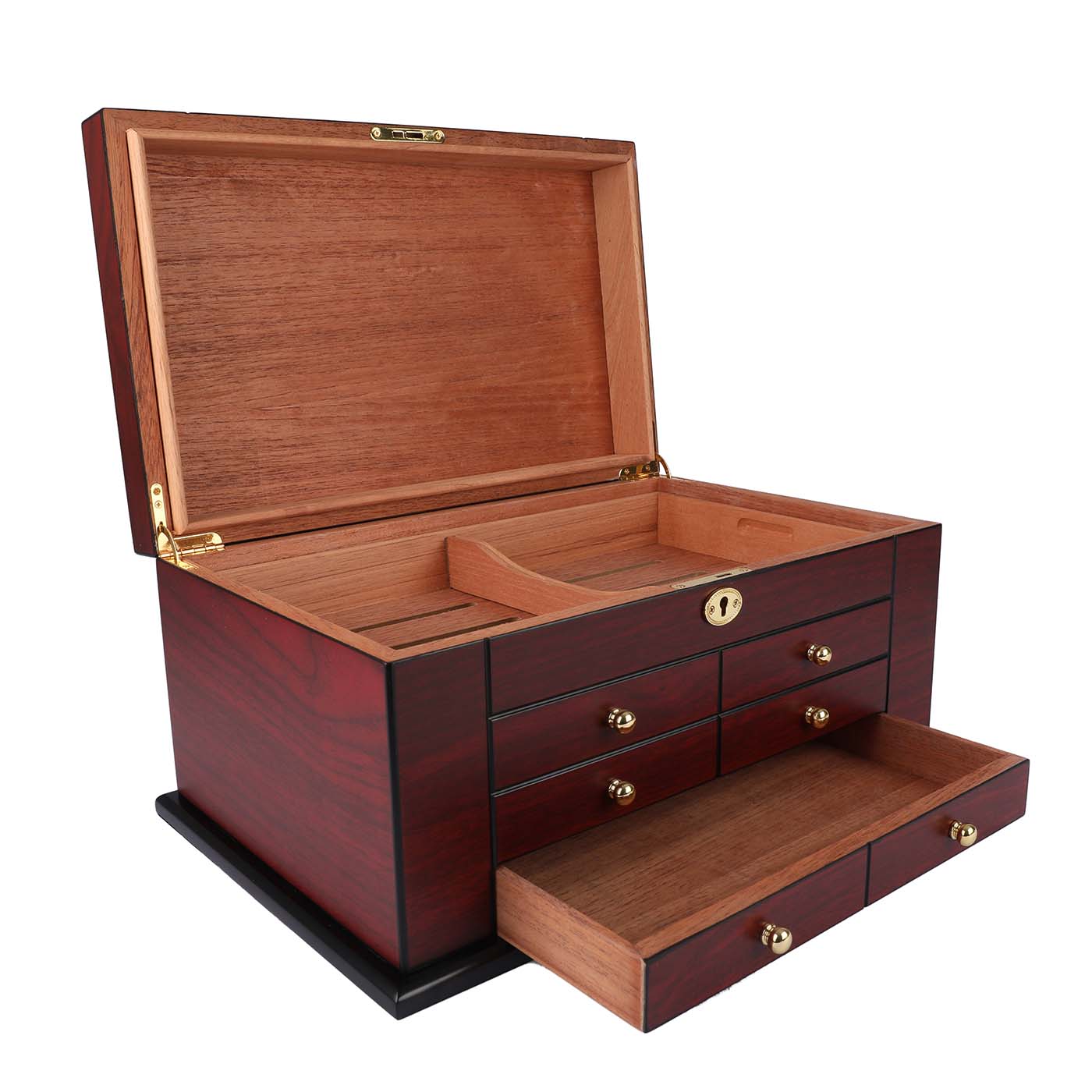 Wooden Cigar Humidor Box