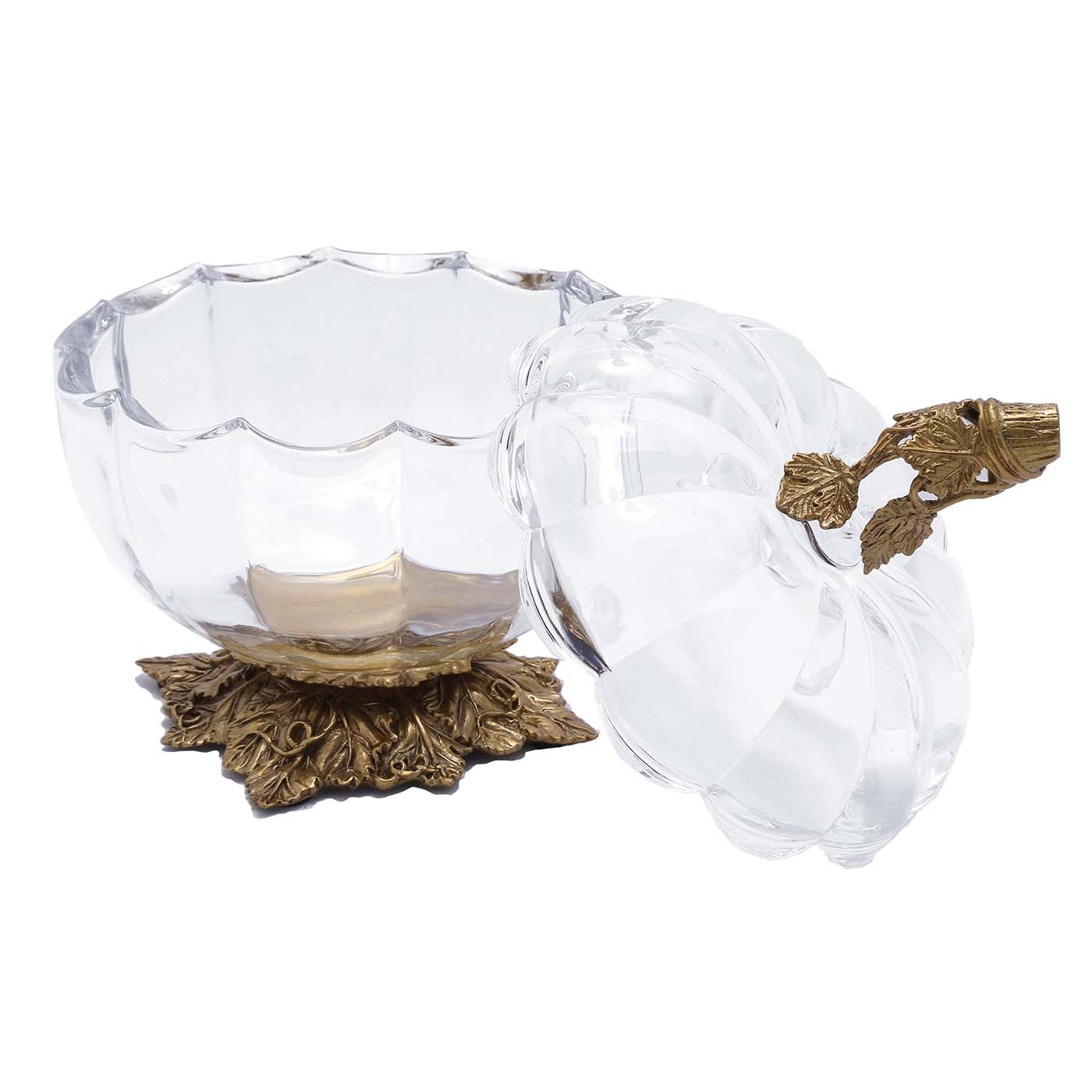 Crystal Pumpkin Vase