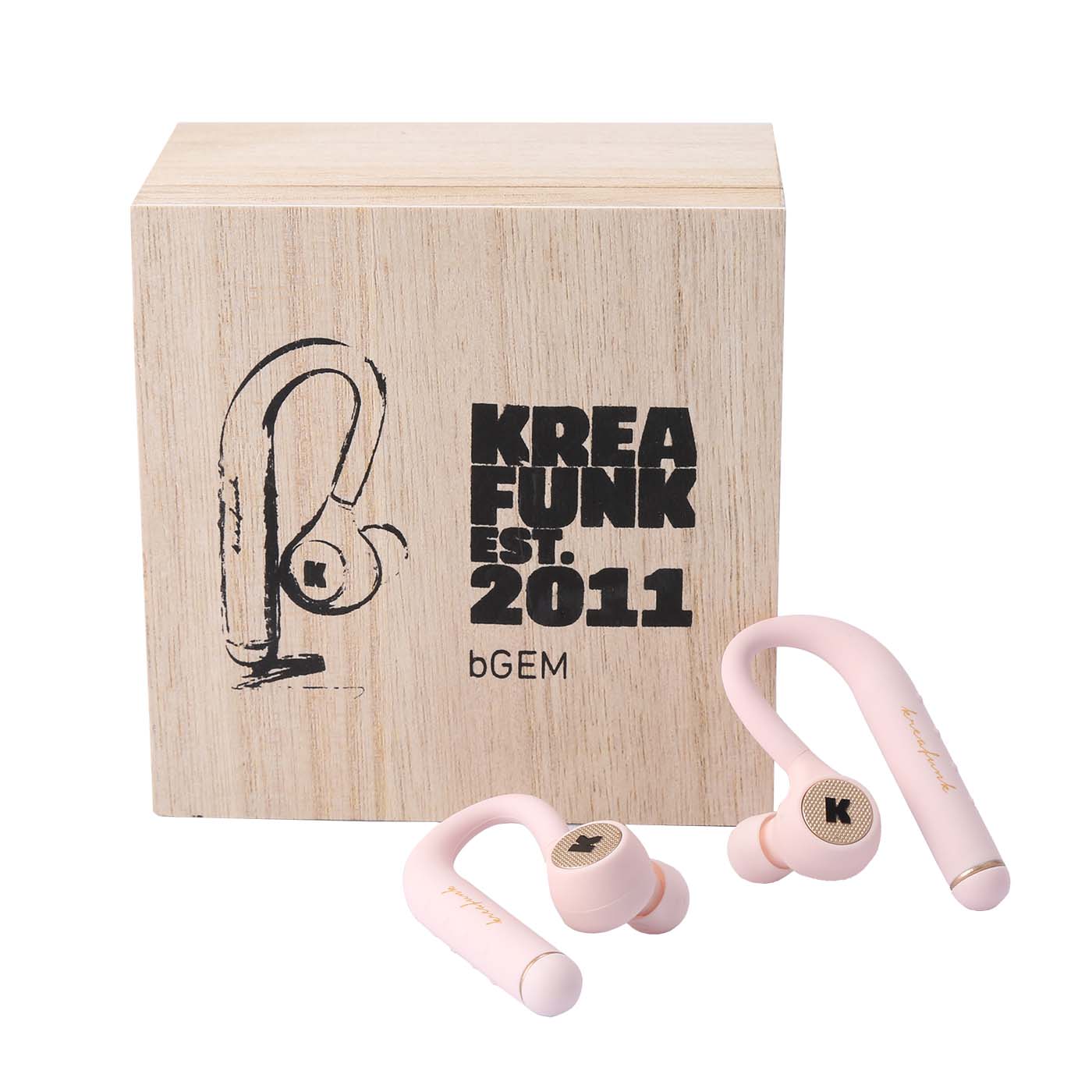 bGem Headphones - Dusty Pink