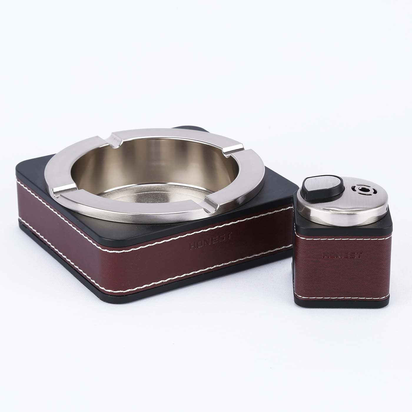 Lighter and Ashtray Set