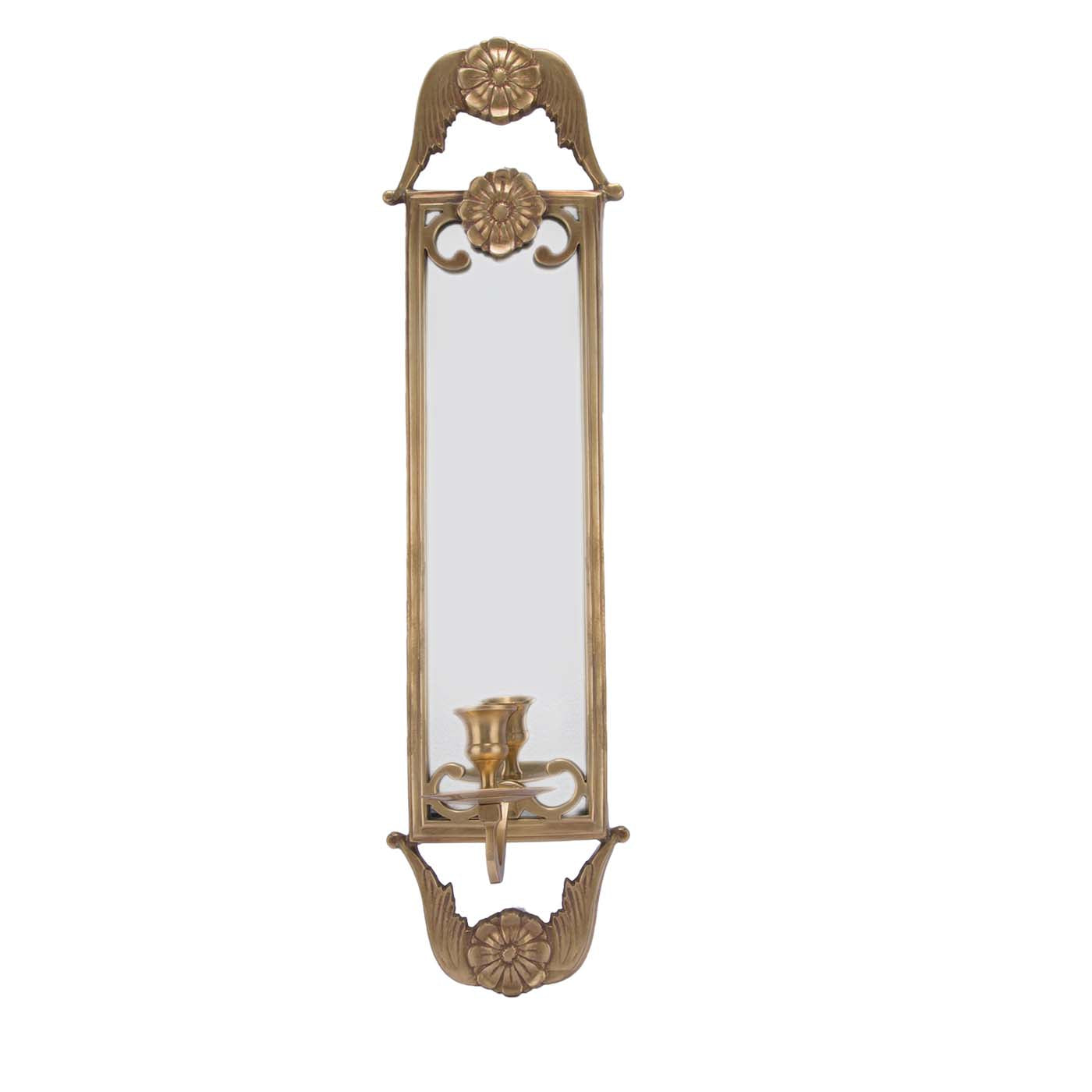 Antique look wall mirror