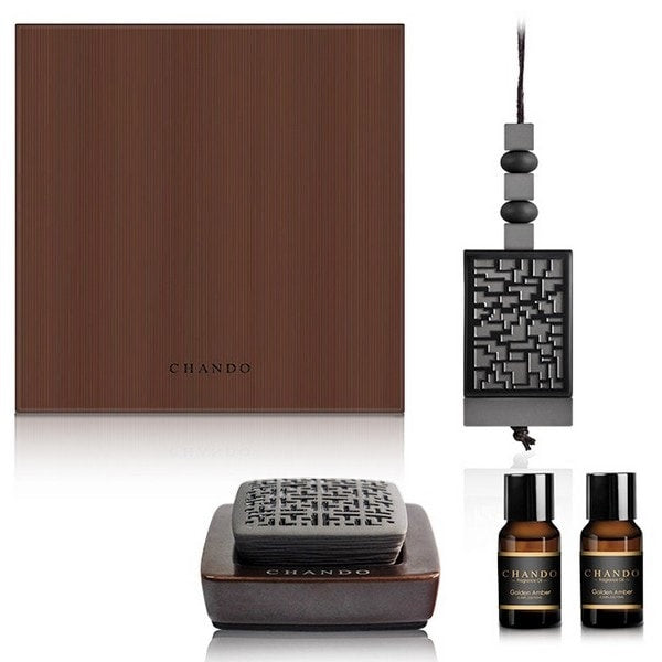 Chando Aroma Golden Amber Kit Car Diffuser