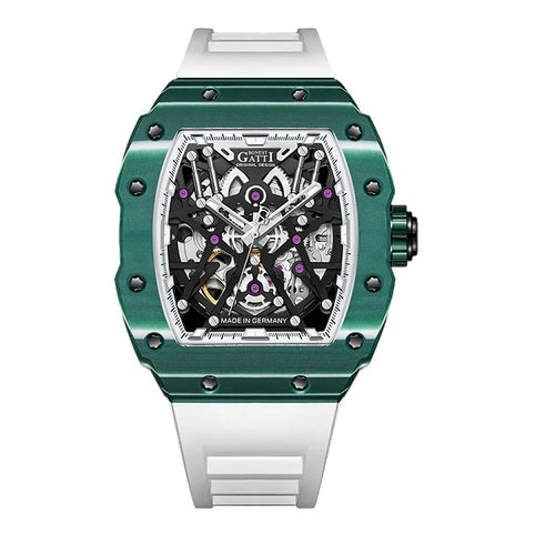 Carbon Fiber Titanium Alloy Case (Green)