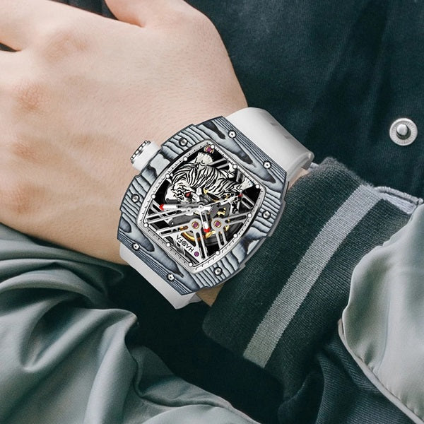 1973 3D Tiger Automatic Watch