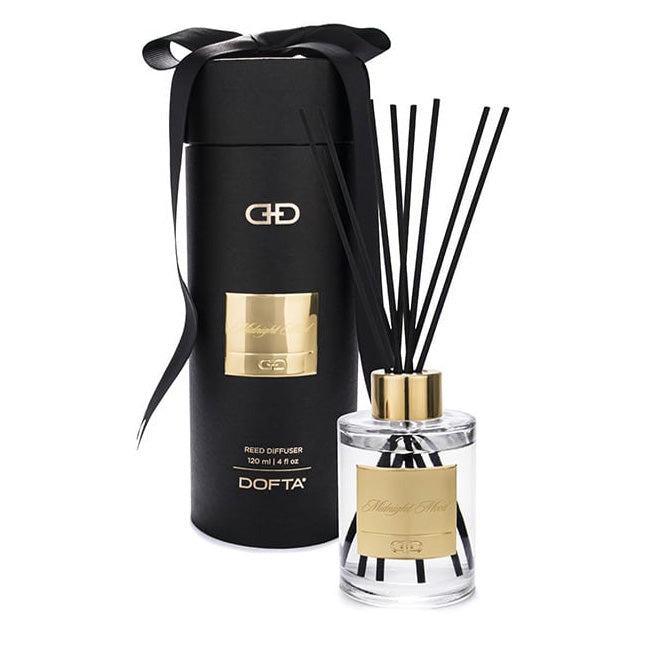 Midnight Mood Blk & Gold Diffuser