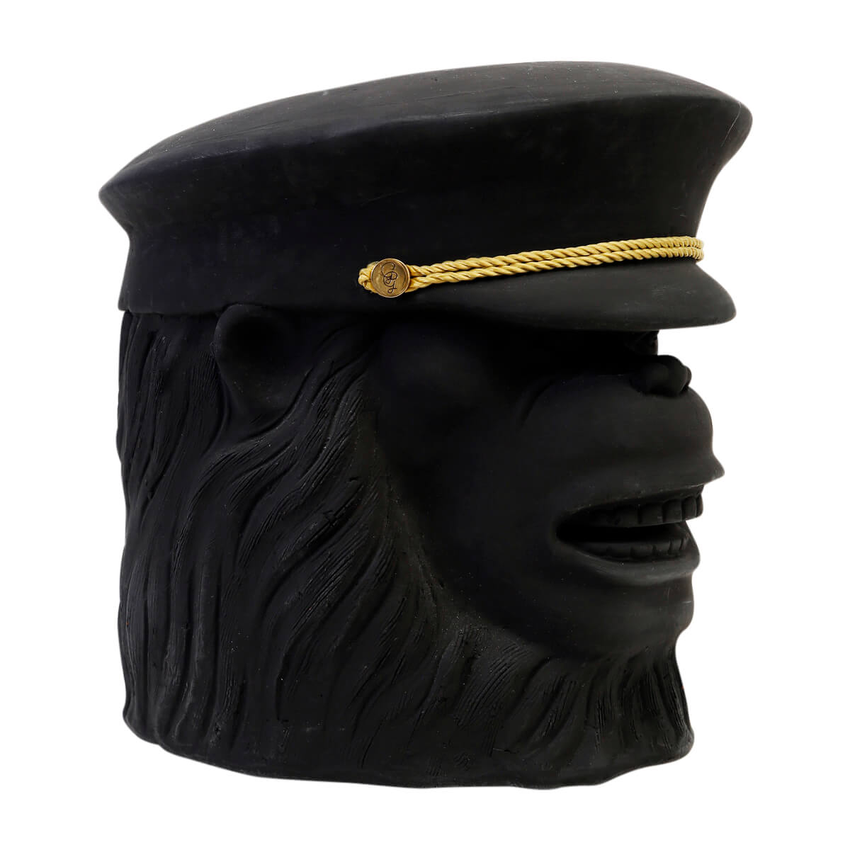 Monkey Face Pot Black Big