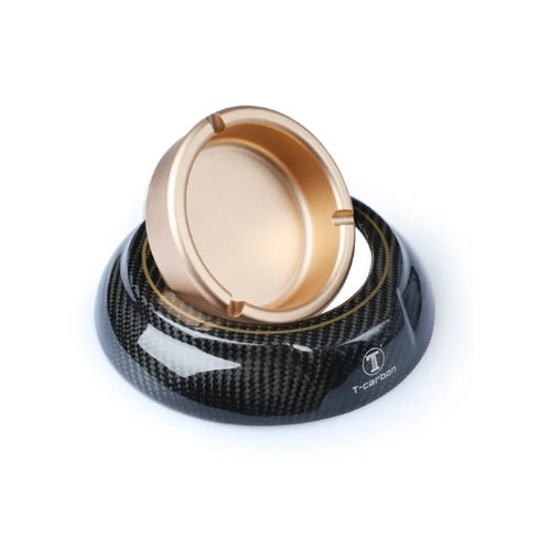 Yellow Carbon Ash Tray