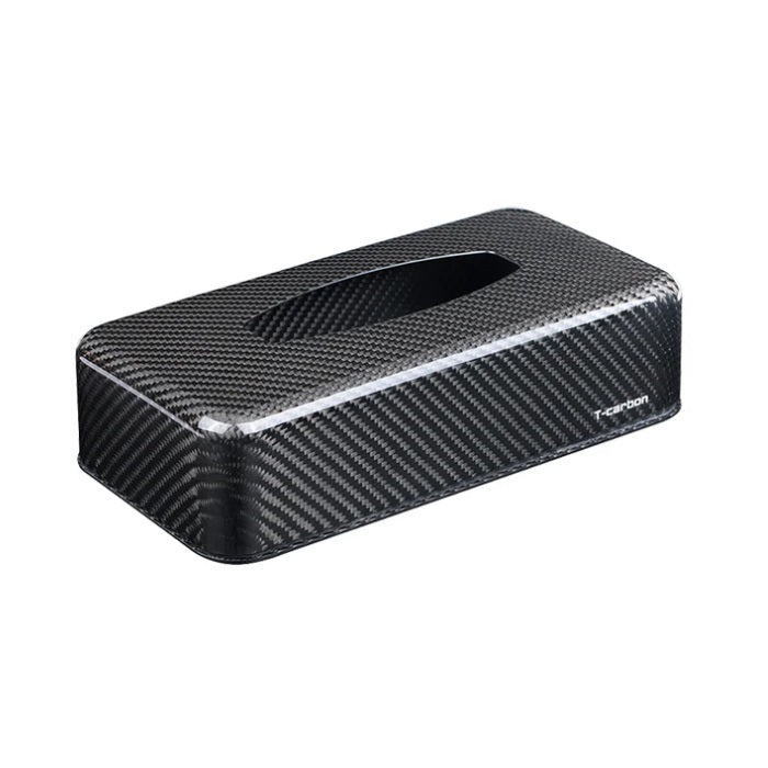Carbon Fiber Car Napkin Holder
