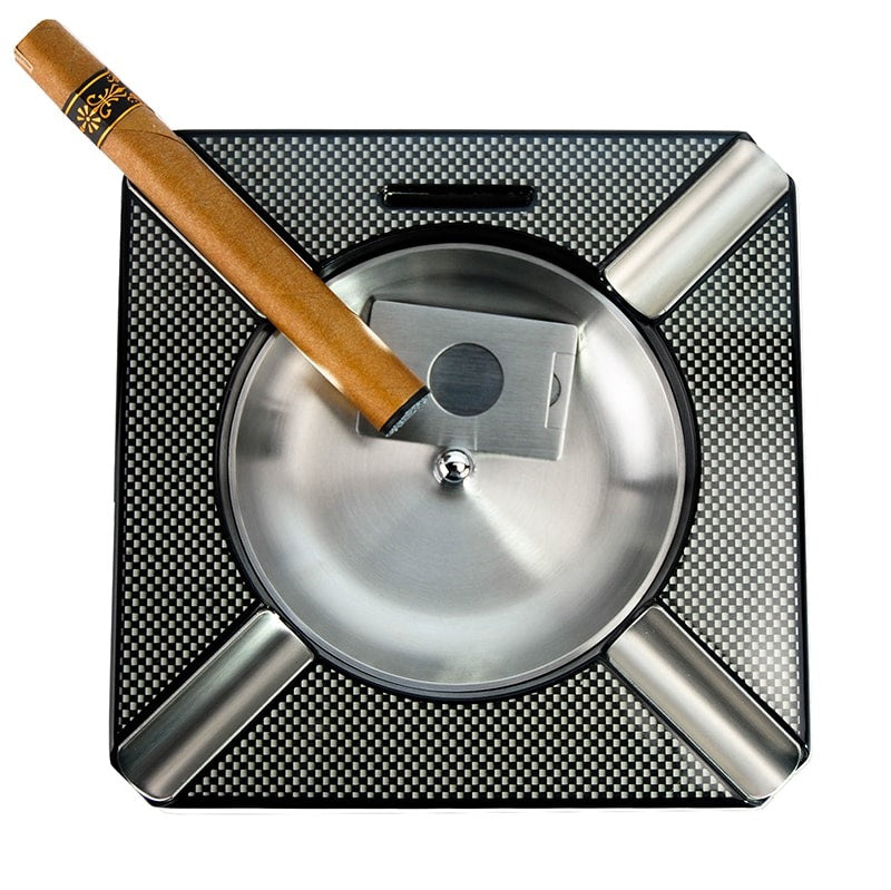 Carbon Fiber Cigar Ashtray
