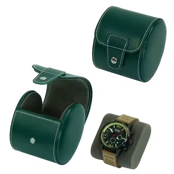 Leather Travel Watch Case