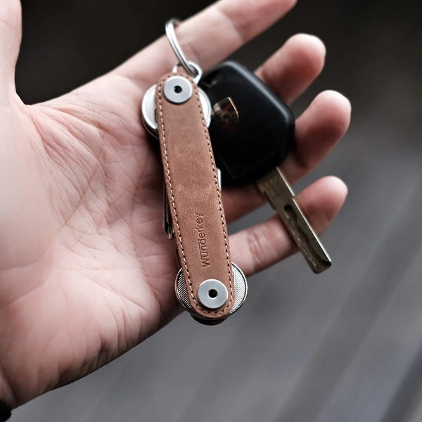 Leather Caramel Keyholder
