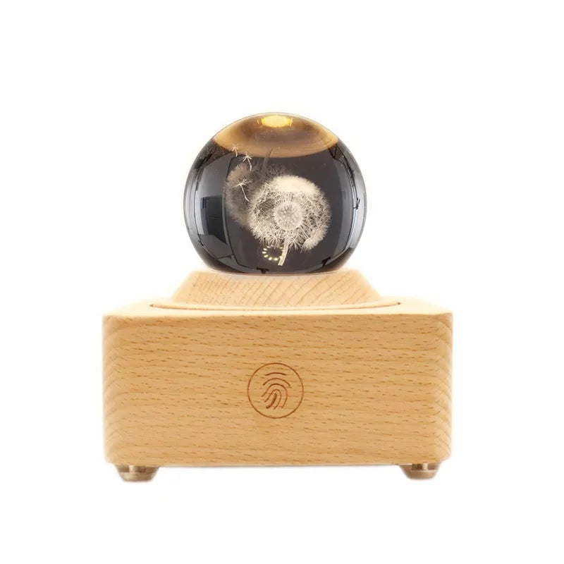 The crystal ball bluetooth speaker (Dandelion)