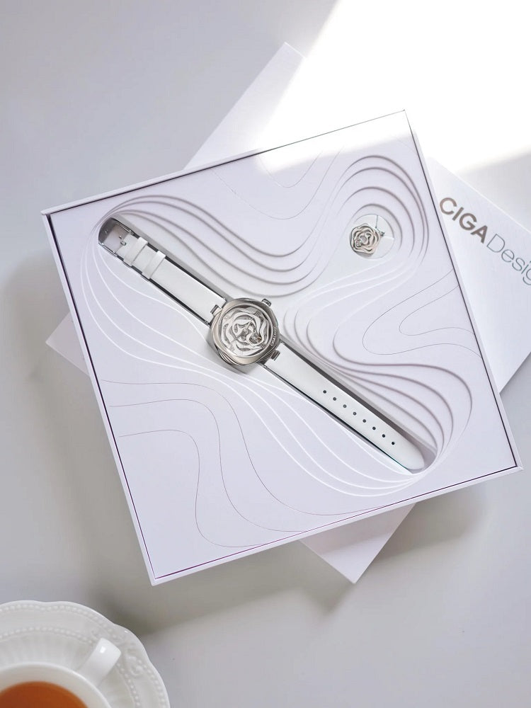 R Series Danish Rose Automatic Mechanical Skeleton Watch