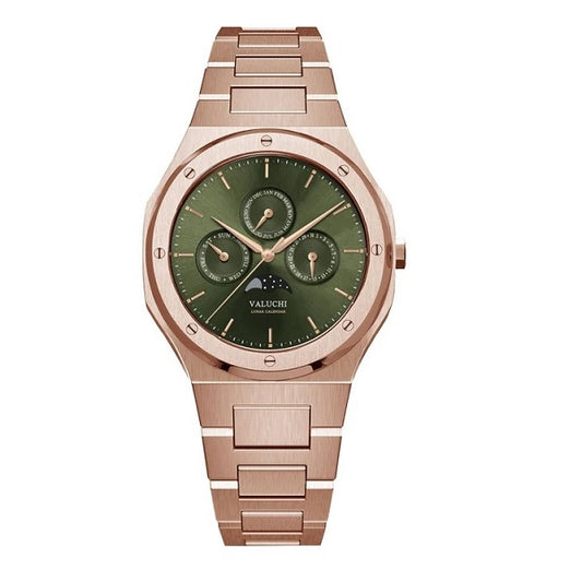 Analogue Watch with Steel Strap VT- ARG-001