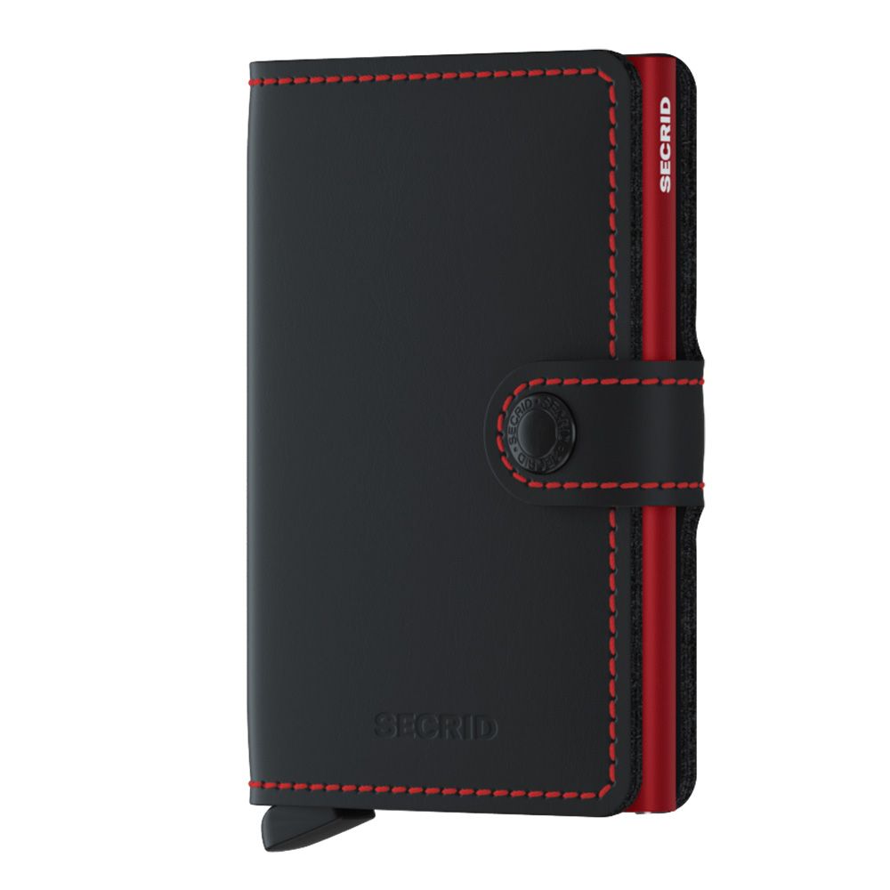 Secrid Miniwallet MM-Black & Red