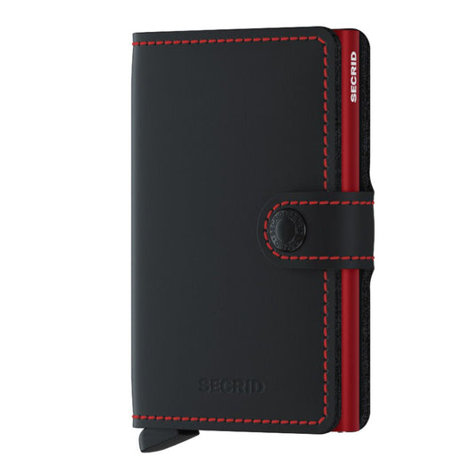 Secrid Miniwallet MM-Black & Red
