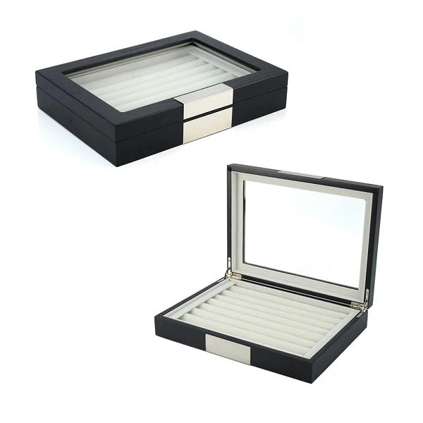 36 Pairs Wood Cufflink Box