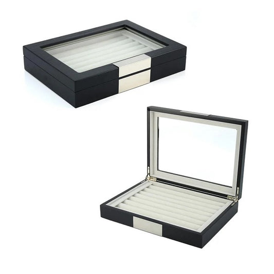 36 Pairs Wood Cufflink Box