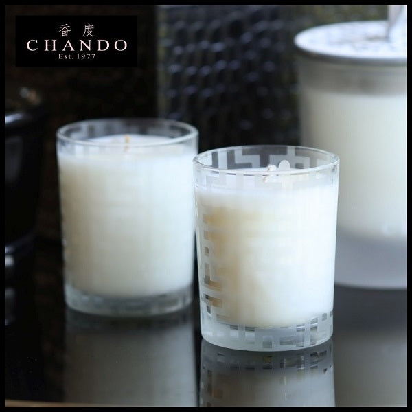 60g Frosted Candle Cup (Mango & Orange)