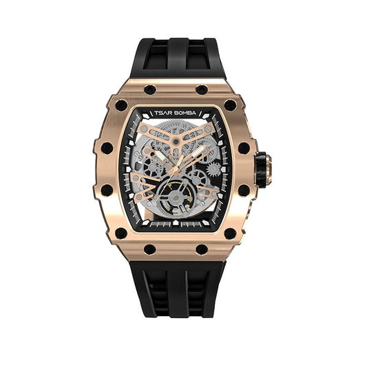 Automatic Hollow Sapphire Watch