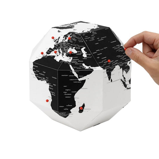 Dearworld Pinnable Globe By City (Medium)