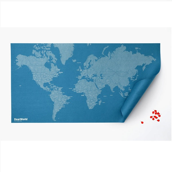 Pinnable Map By Countries (Standard)