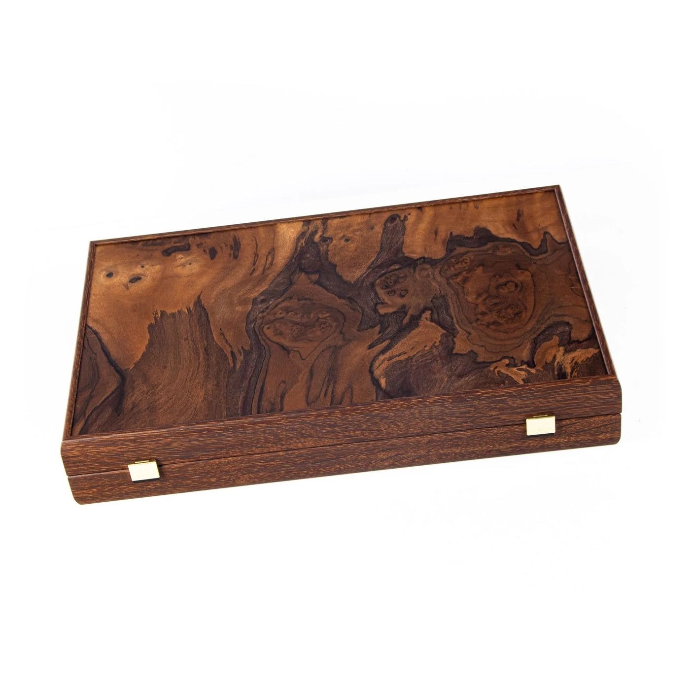 Natural Walnut Burl Backgammon