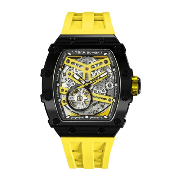 Automatic Hollow Sapphire Watch