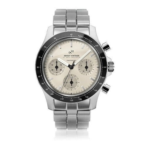 1960 Racing Chronograph Steel/ Off White