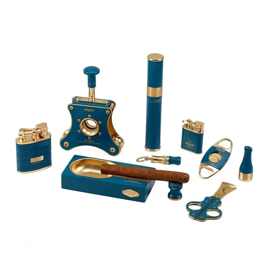 Blue Cigar Accessories Gift Set