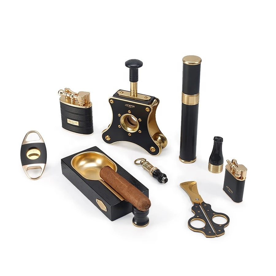 Black Cigar Accessories Gift Set