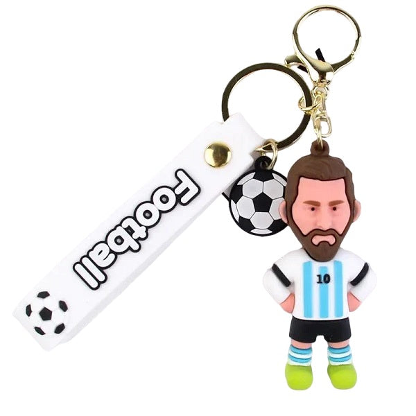 Messi Figure 3D Keychain