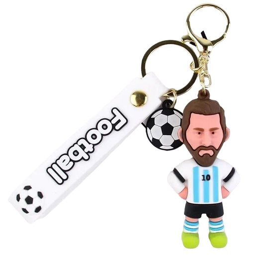 Messi Figure 3D Keychain