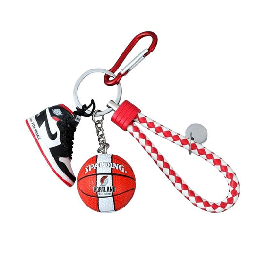 Portland Trail Ball Keychain Set