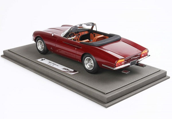 Ferrari 365 California 1966 S/N 10077 1967 rosso rubino metallizato