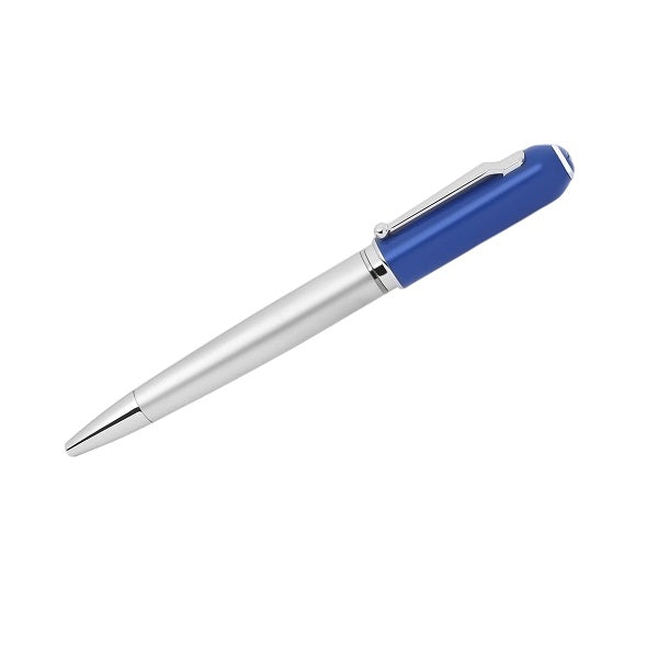 Blue Silver Pen