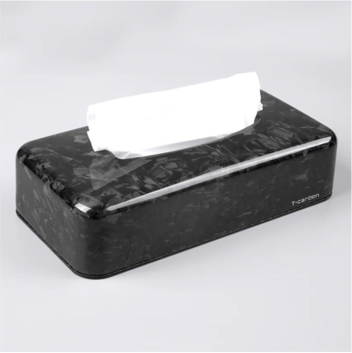 Forged Carbon Car Napkin Holder