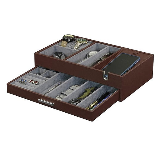 Leather Valet Tray
