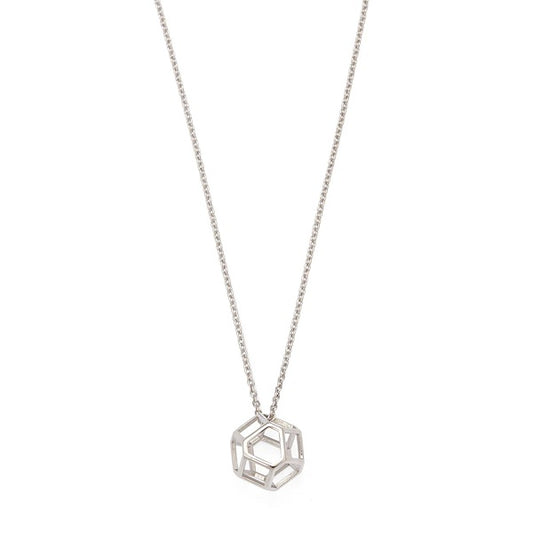 Octaball Necklace in Silver