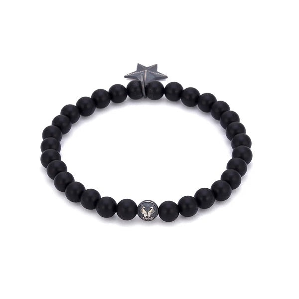 Star Charm Bracelet in Oxide