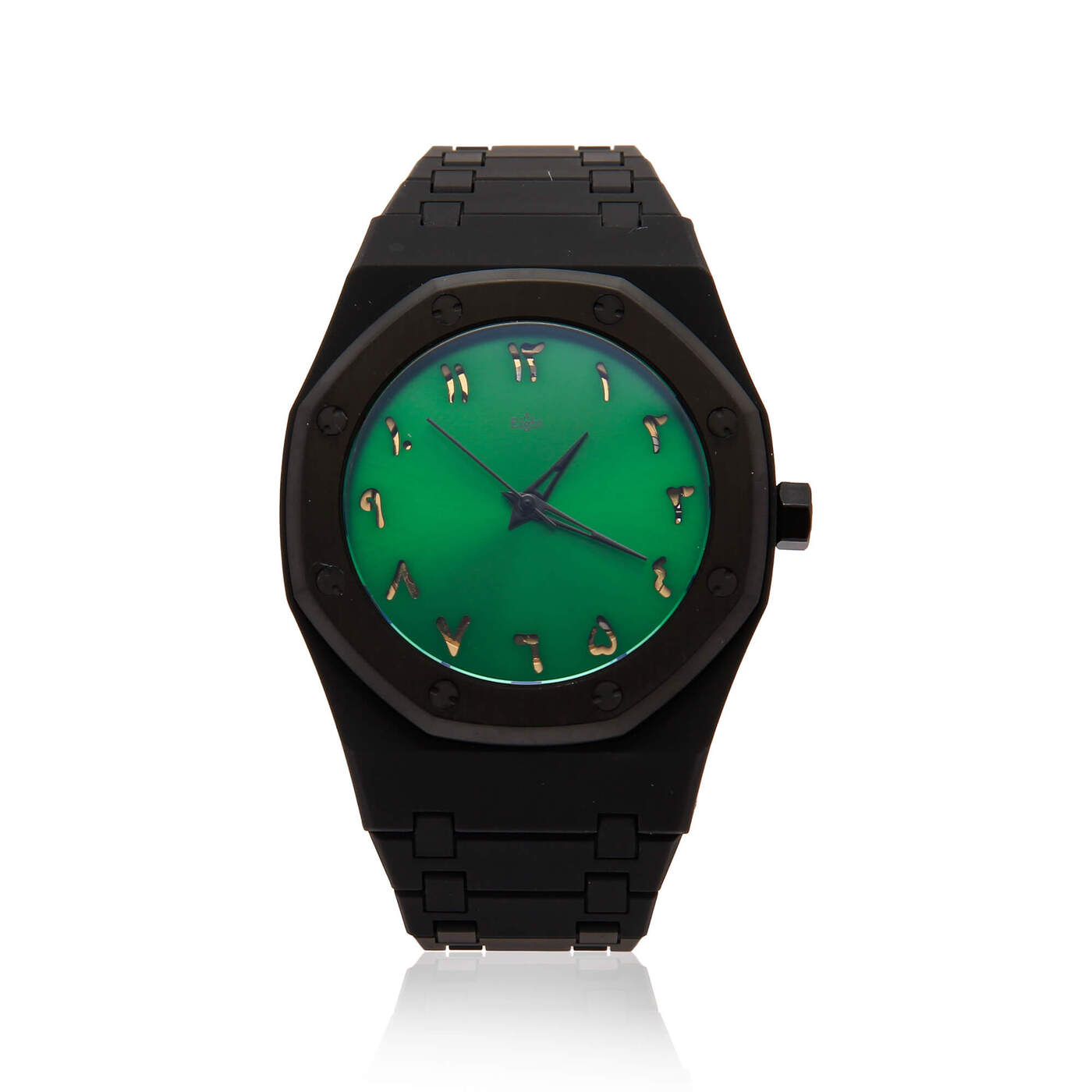 Arabic Skull Royal Green Watch