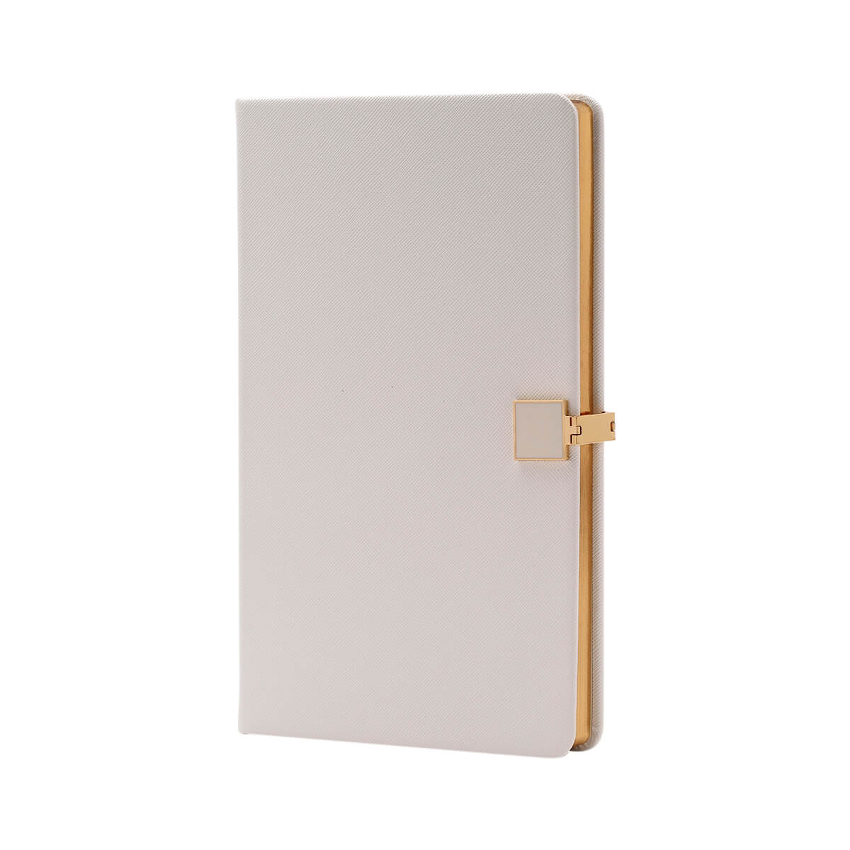 Notebook White & Gold A5