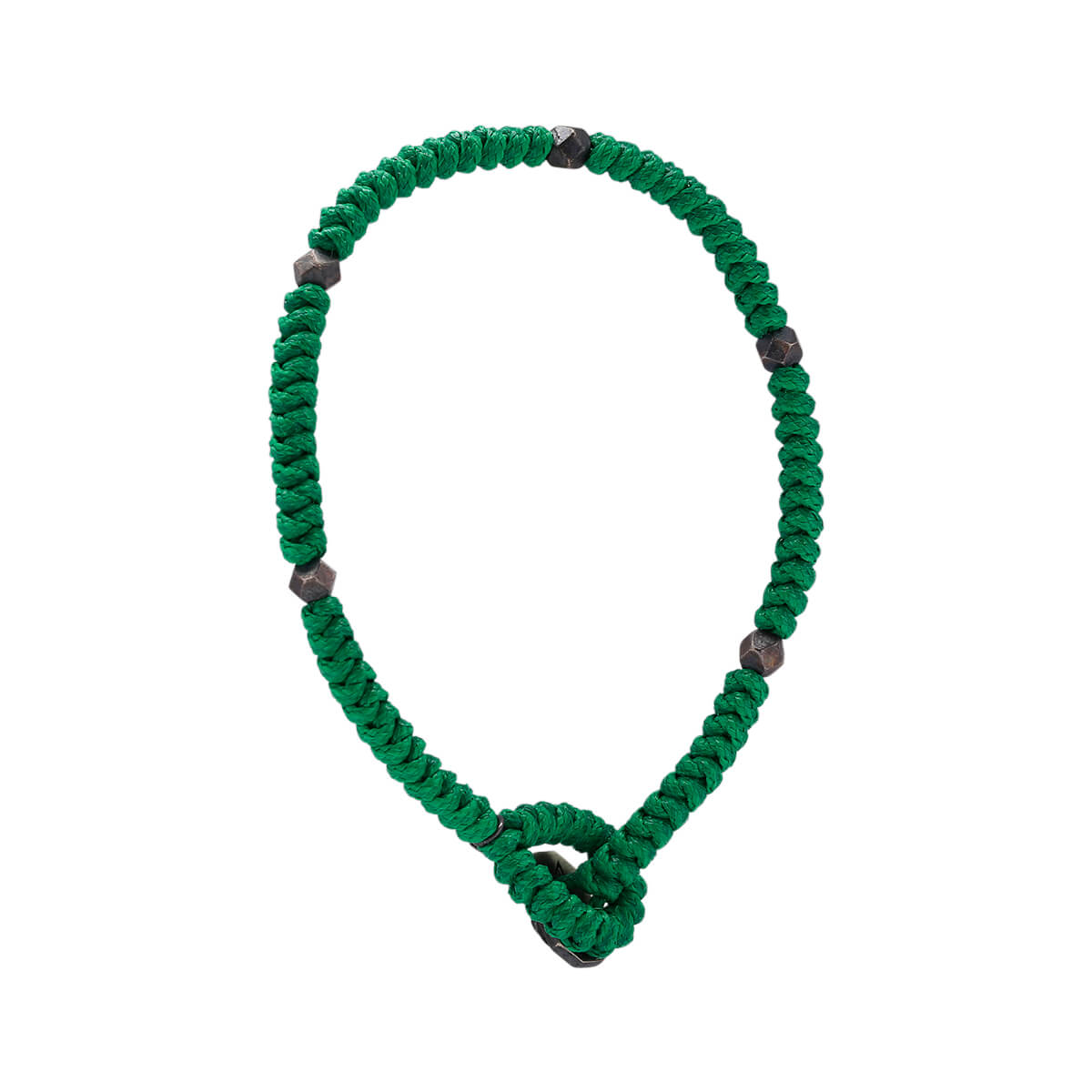 Snake Knot Bracelet Green